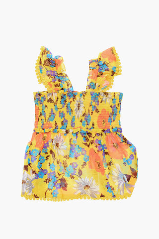 floral printed ESTELLE top