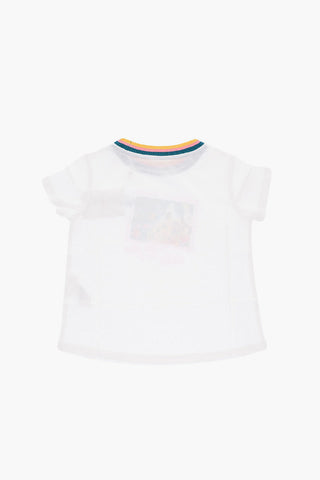 front printed crew-neck t-shirt