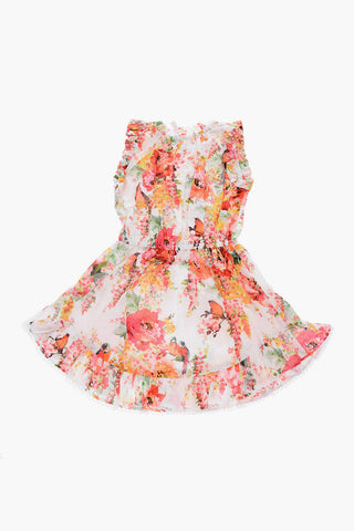 floral patterned sleeveless MAE dress