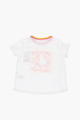 front printed crew-neck t-shirt