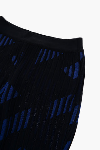 Bootcut Pants with Elastic Waist