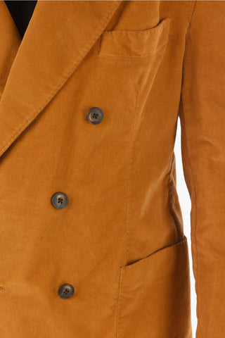 CC COLLECTION Blazer Doppiopetto in Velour con Ravers a Lancia 