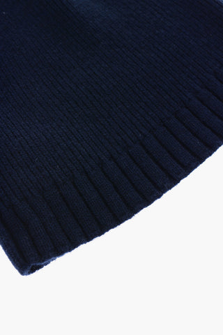 solid color cashmere beanie