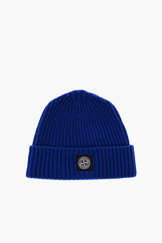 Beanie in lana a tinta unita
