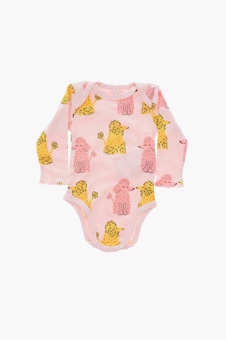 printed long sleeve 2 bodysuit set