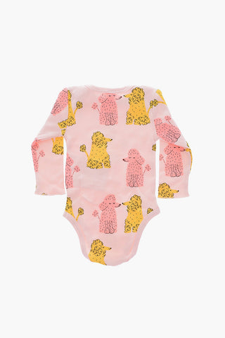 printed long sleeve 2 bodysuit set