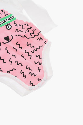 printed long sleeve 2 bodysuit set
