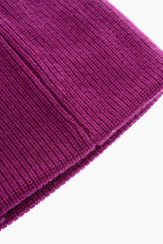 solid color cashmere beanie