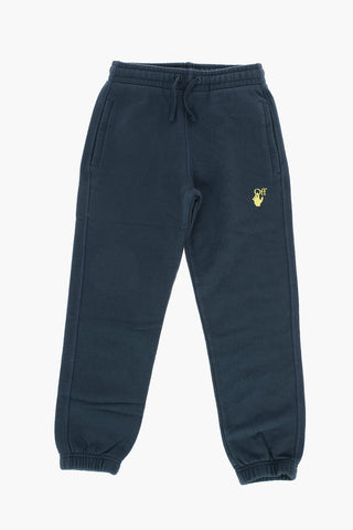 Joggers a 2 tasche con elastico in vita