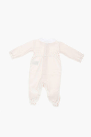 Velvet TINTINA Romper Suit with Embroidery Collar