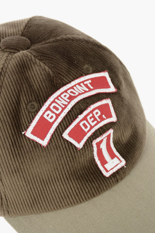corduroy cap
