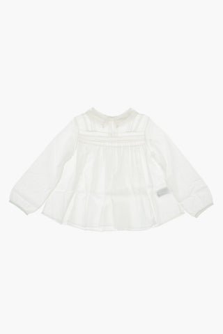 Blusa con Dettagli in pizzo Macrame