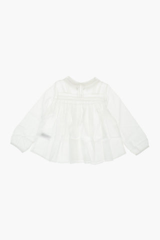 Blusa con Dettagli in pizzo Macrame
