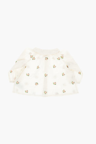 Floral Embroidered DOMINO Shirt