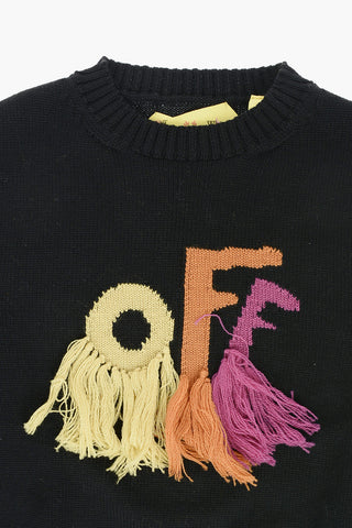 Maglia girocollo in lana vergine