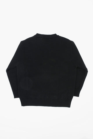 Maglia girocollo in lana vergine