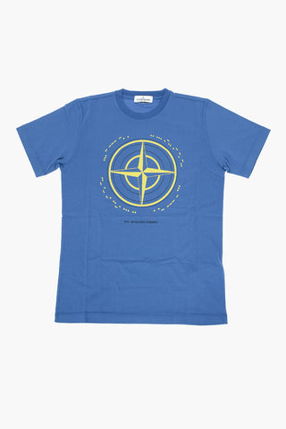 T-shirt girocollo con logo stampato