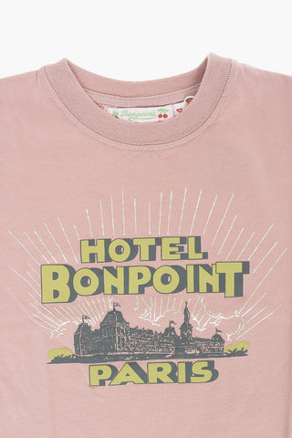 front printed long sleeve THEIA t-shirt