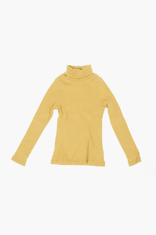 turtle-neck ribbed TAHITI sweater