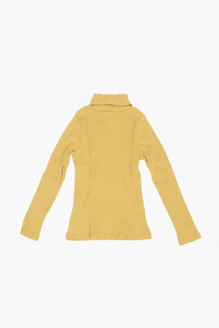 turtle-neck ribbed TAHITI sweater