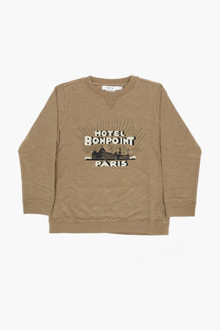 front printed long sleeve TALMAS t-shirt
