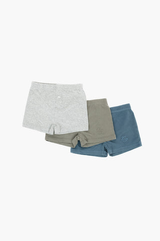 stretch cotton 3 boxer set