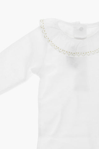 long sleeve cotton bodysuit