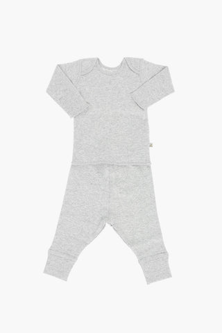 Set leggings e t-shirt a manica lunga in cotone