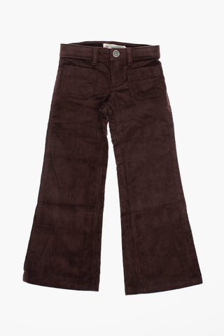 corduroy bootcut JUNON pants