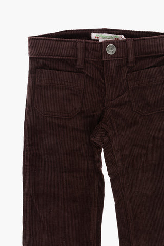 corduroy bootcut JUNON pants
