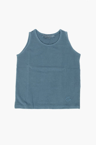 Set 3 Top in Cotone Stretch a Tinta Unita