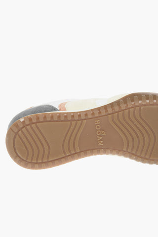Logoed OLYMPIA-Z Sneakers with Suede Leather Details