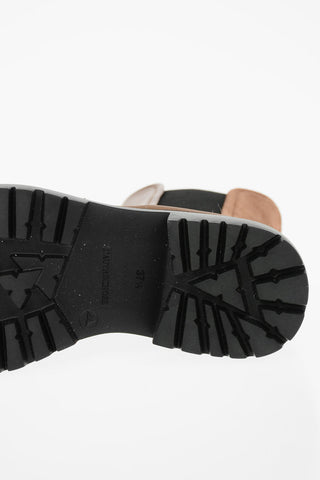 Leather Chelsea Ankle Boots with Suede Detail