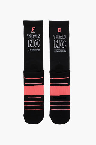 Long TUCK NO HANDER Two-Tone Printed Socks