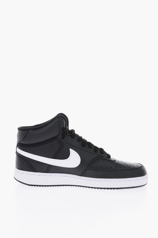 faux leather COURT VISION MID sneakers