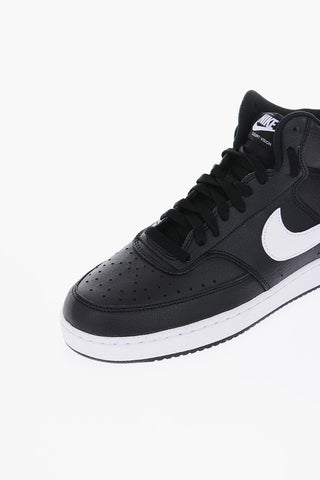 faux leather COURT VISION MID sneakers