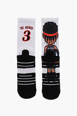 Printed THE ANSWER Long Socks