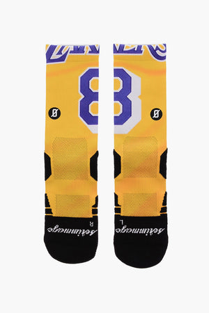 Long Embroidered Socks JERSEY MAMBA