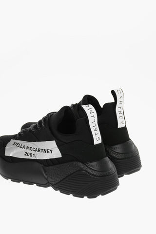 Tech Fabric ECLYPSE Low-top Sneakers with Lettering Logo