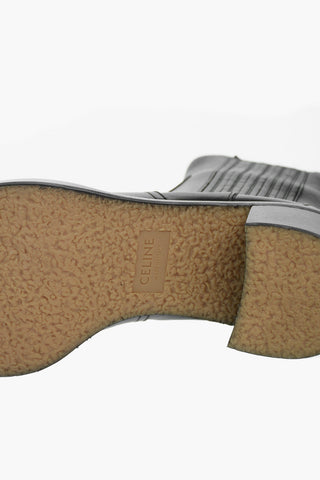 Leather FOLCO Chelsea Booties with Paneled Detailing 5,5cm