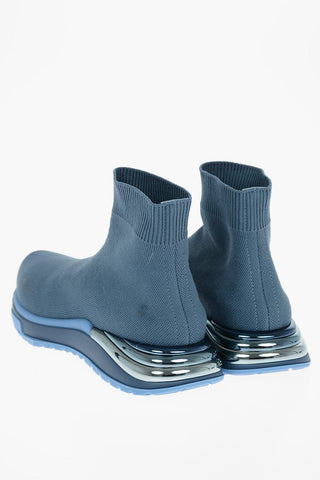 Nylon NINETTE Sock Sneakers with Degradé Metallic Detailing on the Sole