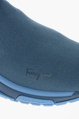 Nylon NINETTE Sock Sneakers with Degradé Metallic Detailing on the Sole