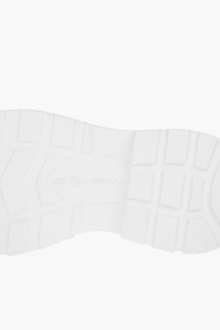 Canvas Low-top Sneakers with Logoed Statement Sole