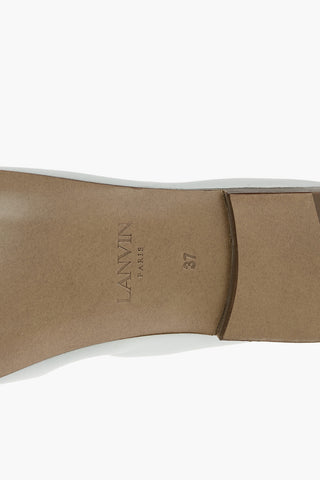 Soft Leather Ballerinas with Back Logo