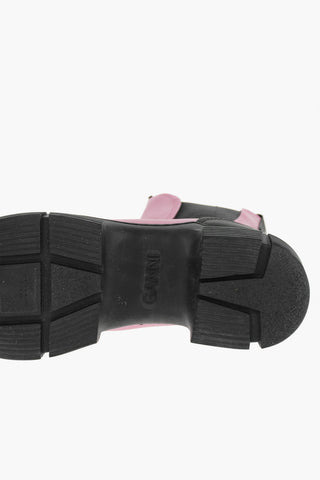 Recycled Rubber Chelsea Booties with Chunky Cleated Sole