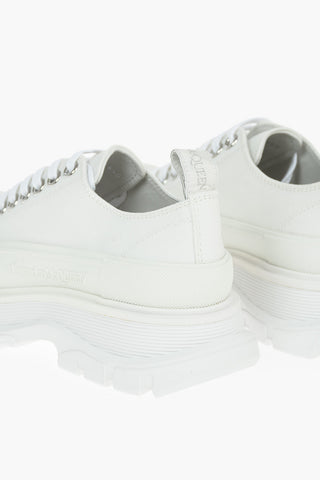 Canvas Low-top Sneakers with Logoed Statement Sole