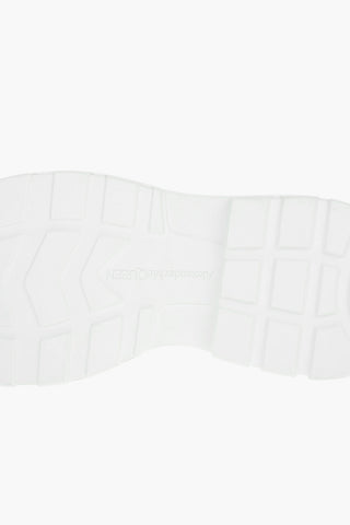 Canvas Low-top Sneakers with Logoed Statement Sole