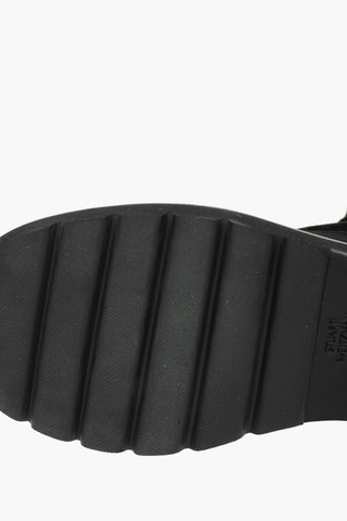 Suede Leather ANDE LIFT Lace-up Combat Boots