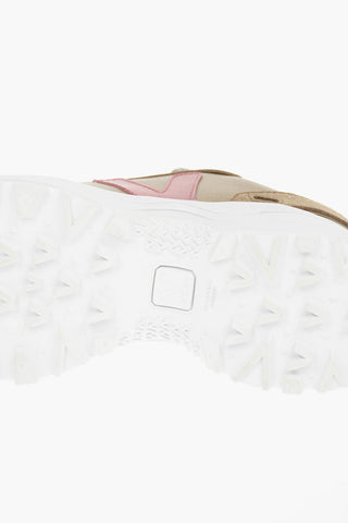 RICK OWENS X VEJA Faux Leather HIKING STYLE Sneakers with Logo