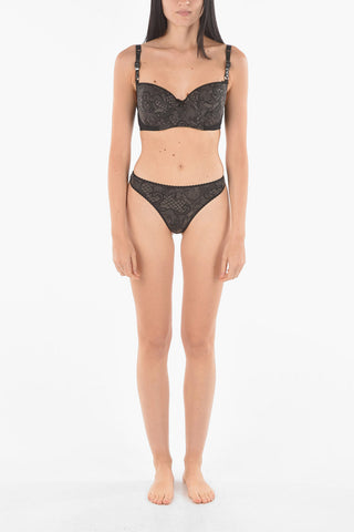 Reggiseno a Balconcino BRITTANY con Motivo Pizzo 